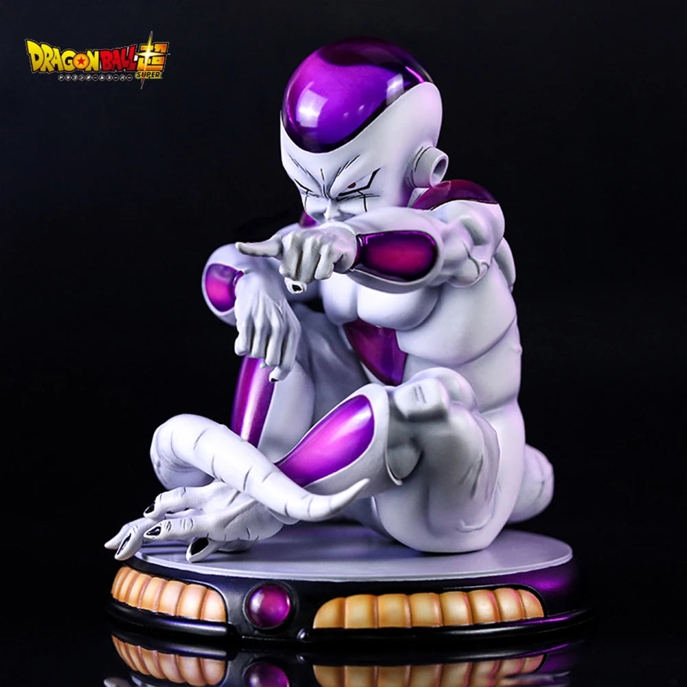 Hot Dragon Ball Z Anime Figures Frieza Sitting PVC Action Figure Collection Statue Model Toy Gifts