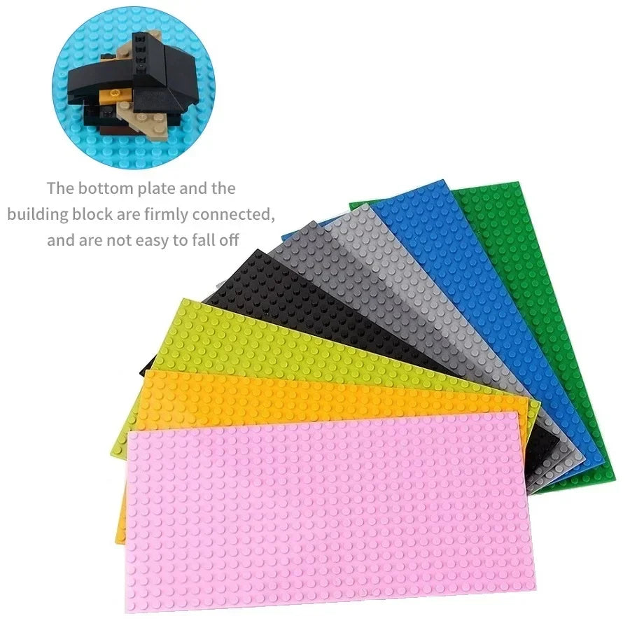 4PCS Classic Baseplates 32x32 16X32 Dots Building Blocks Bricks Base Plates DIY Plastic Board Blocks MOC City Construction Toys