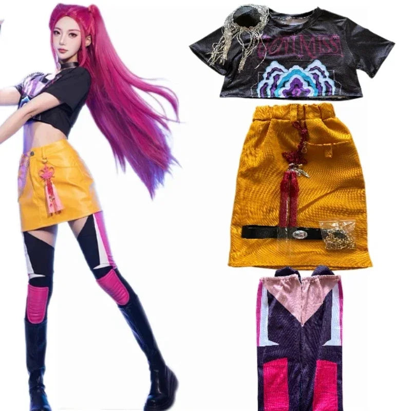 Cosplay Costume Girls Group Idol Role play Halloween Carnival Party Outfit Suit