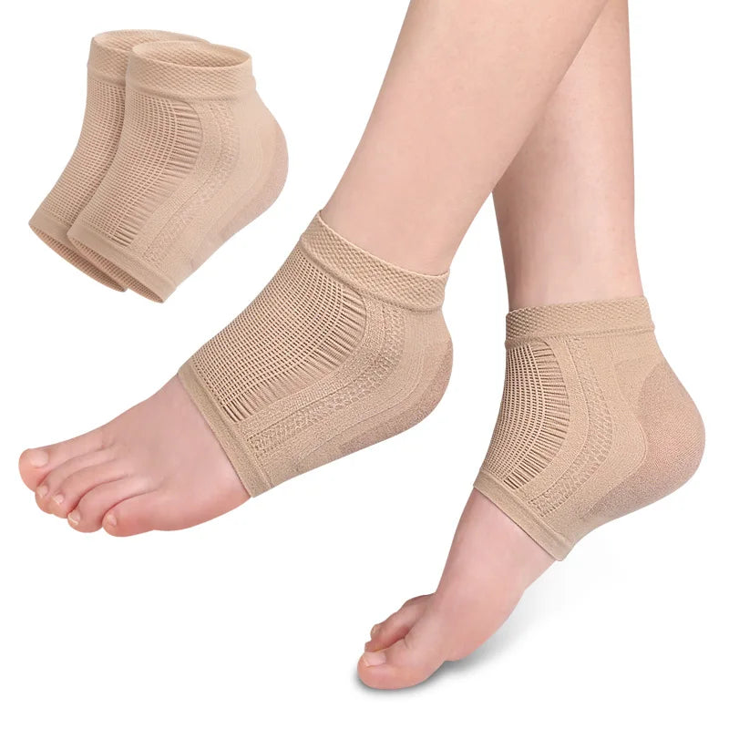 1/2pair upgraded high elasticity Silicone socks,Ankle protection socks,Ankle Support Brace, Best Ankle Compression Support Brace