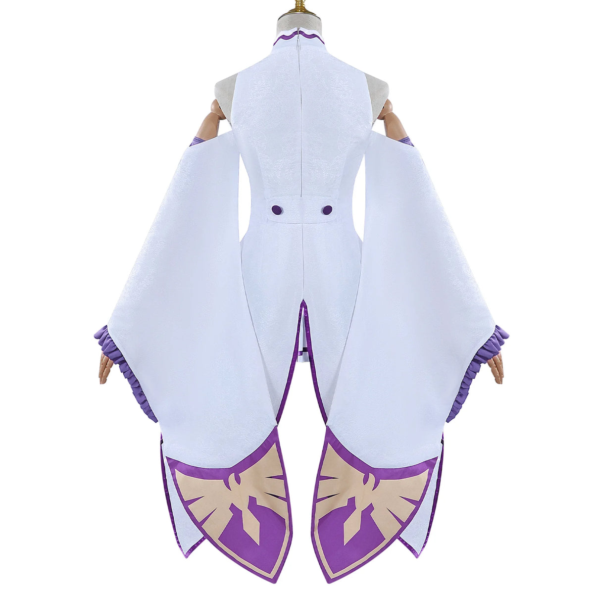 Emilia Rezero Cosplay Costume Cloak Wig Anime Re Zero Cosplay Halloween Party Maid Uniform Outfits for Women