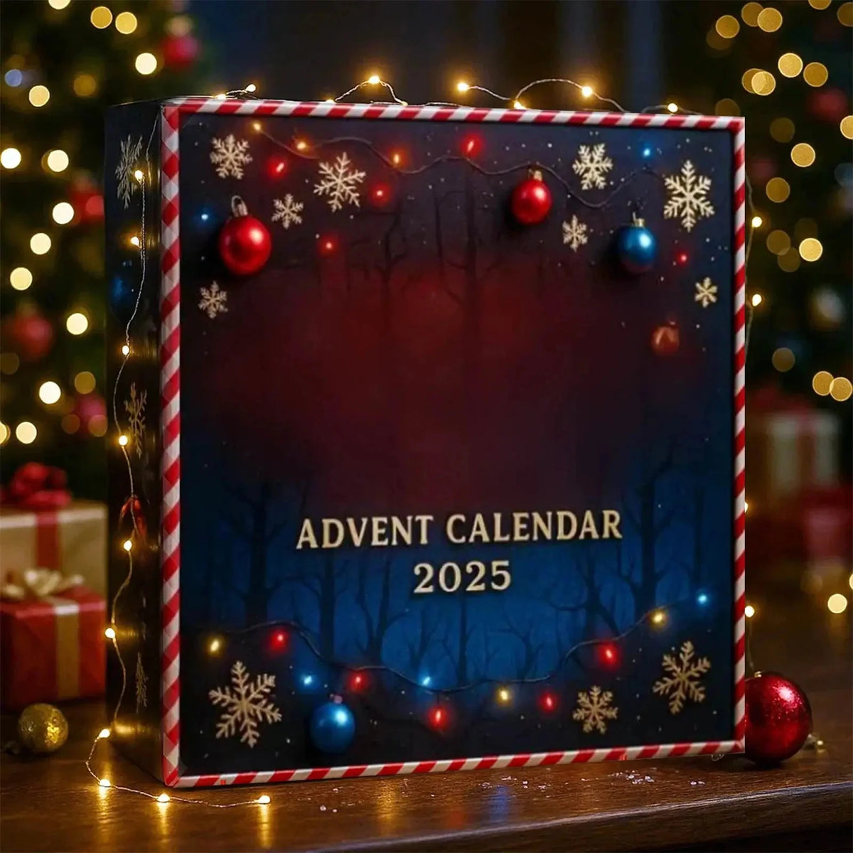 Mythical Monsters Acrylic Advent Calendar – 24 Cryptid Legend Ornaments