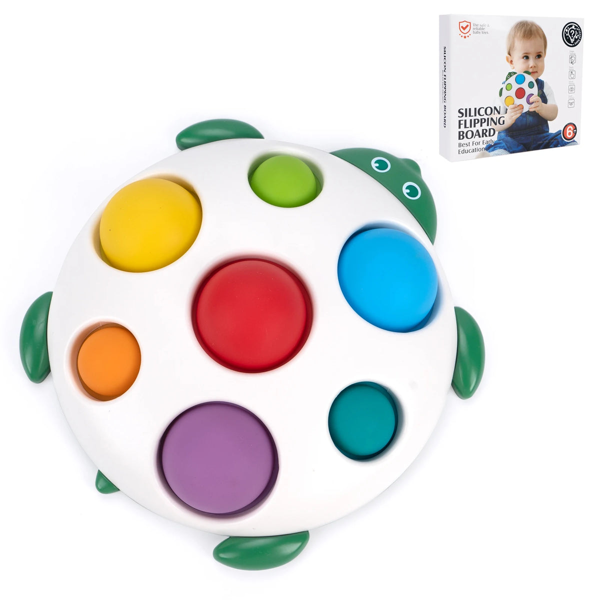Squeeze Push Pop Toys Kids Finger Press Toys Education Intensive Training Fidget Toys Infant Montessori Colorful Sensory Toys