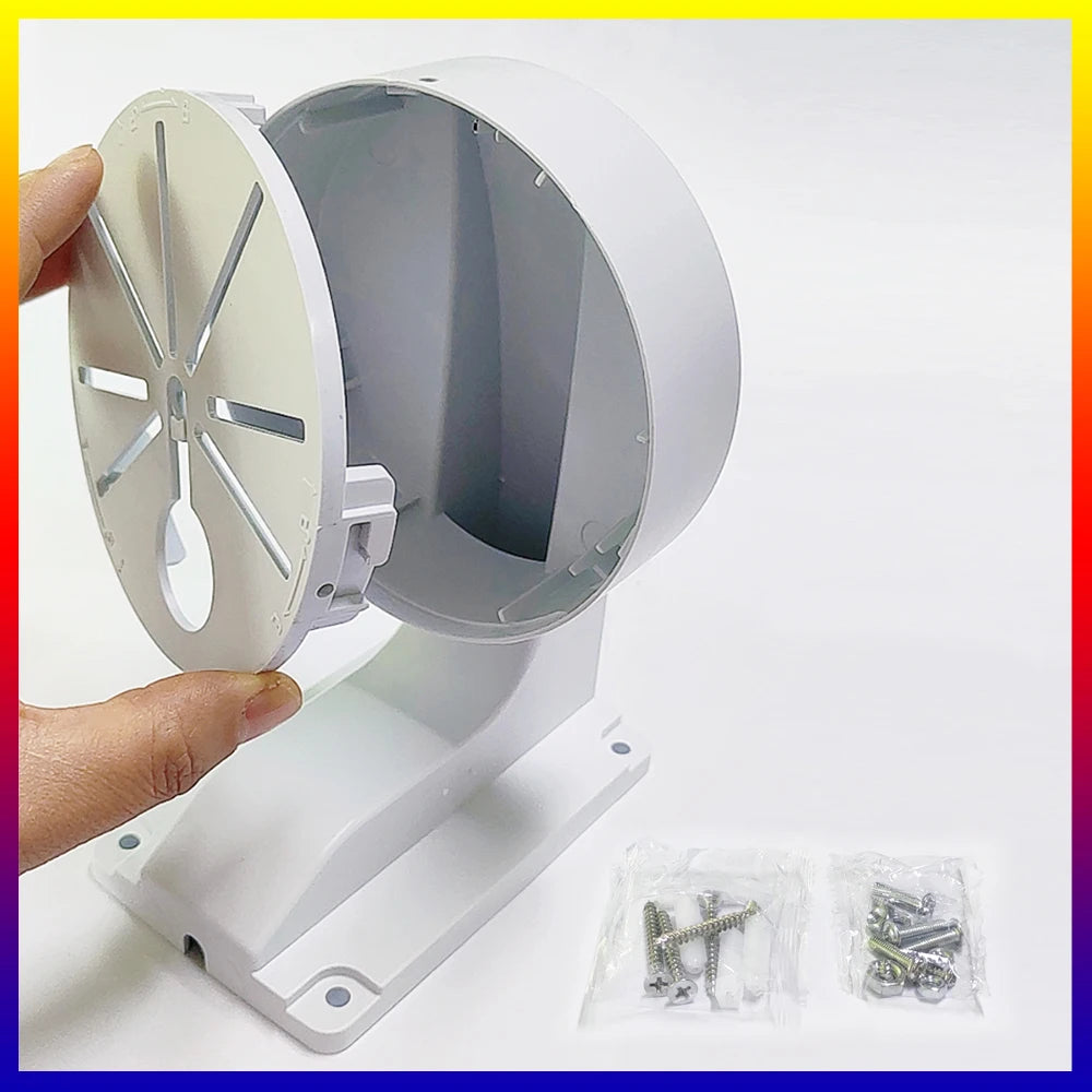 L-shaped home office dome camera mount CCTV accessories Plastic durable security wall-mounted indoor/outdoor dual-purpose