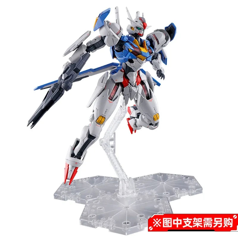 Bandai Original FULL MECHANICS 1/100 GUNDAM AER The Witch of Mercury Action Figure Toys for Boys Girls Kids Gift