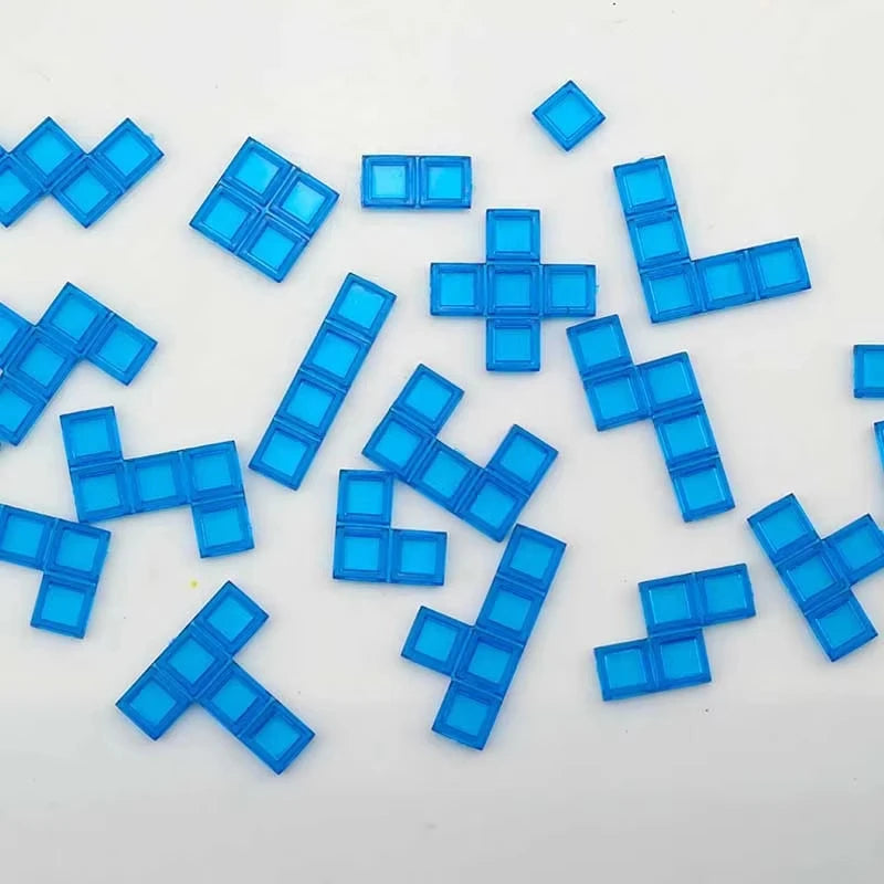 Intellectual Puzzle Strategy Board Educational Toys Colored Squares Game Family Party Indoor Desktop Jigsaw Games