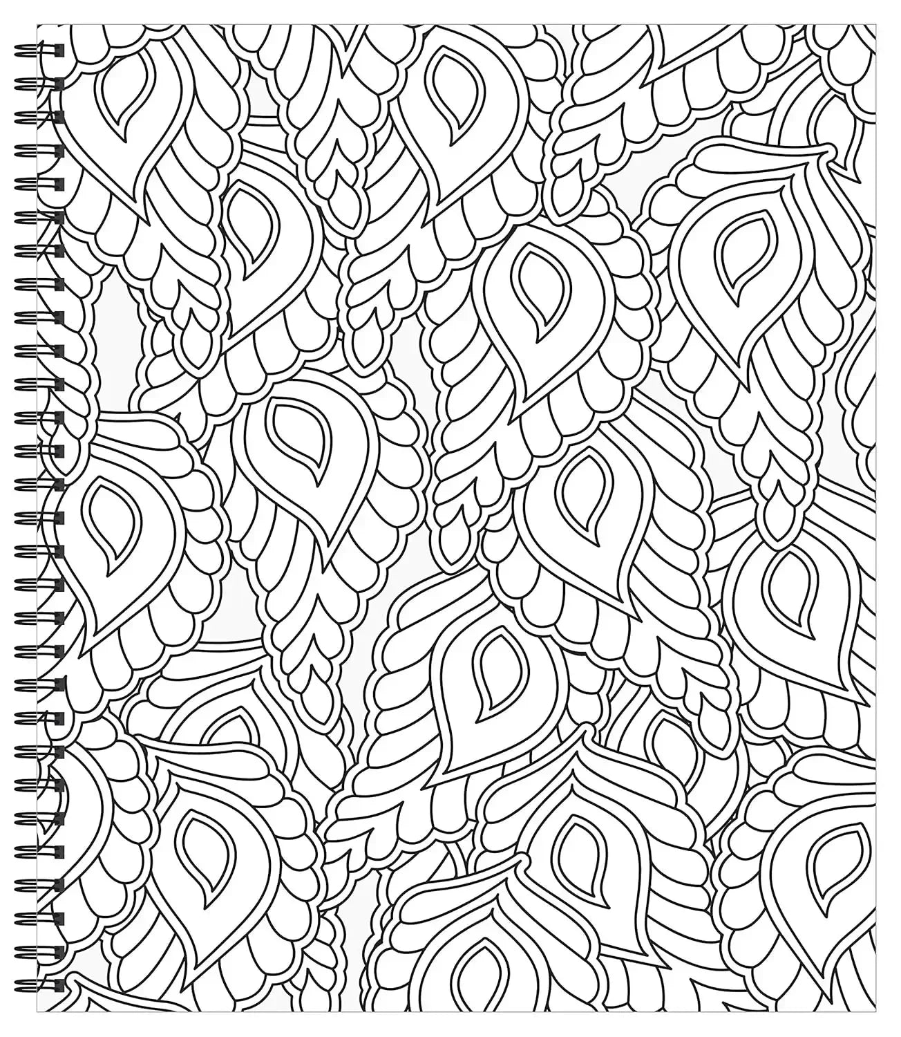Large Print Easy Color & Frame - Calm (Stress Free Coloring Book)