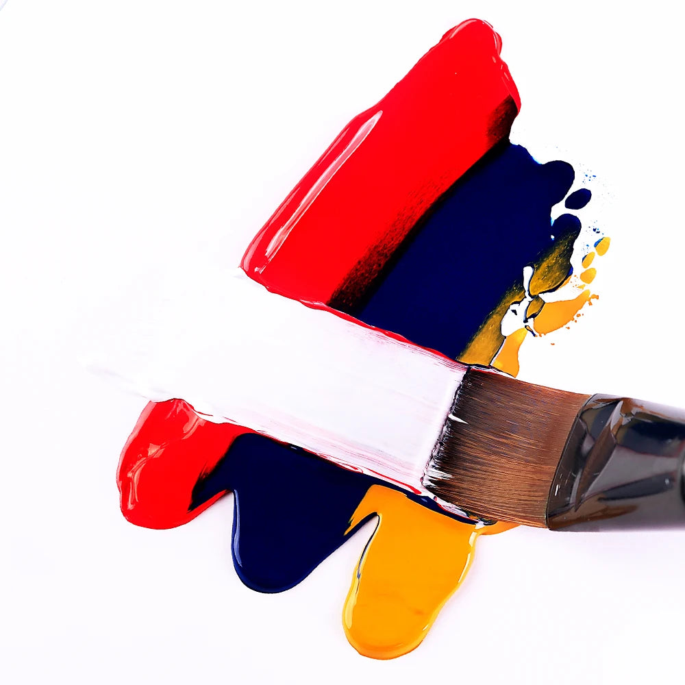 75ml Acrylic Paint for Wall Art Student DIY Graffiti Shoes Waterproof Sun Resistant Textile Painting Materials