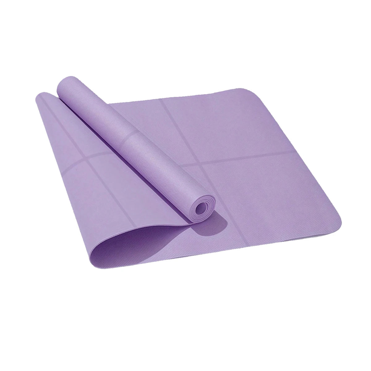 Yoga Mat Pilates Fitness Mat 3/4/6mm Thicknes Non Slip Yoga Cushion Travel Fitness Exercise Pad for Women Home Gym Floor Workout