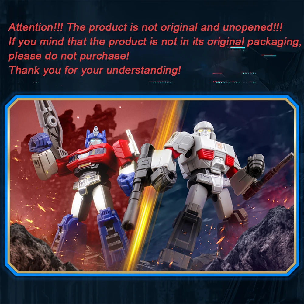 BLOKEES X Transformers All Stars 5 Origins Movie Official - Optimus Prime & Megatron Action Figure Toy Orion Pax Ornaments Gift