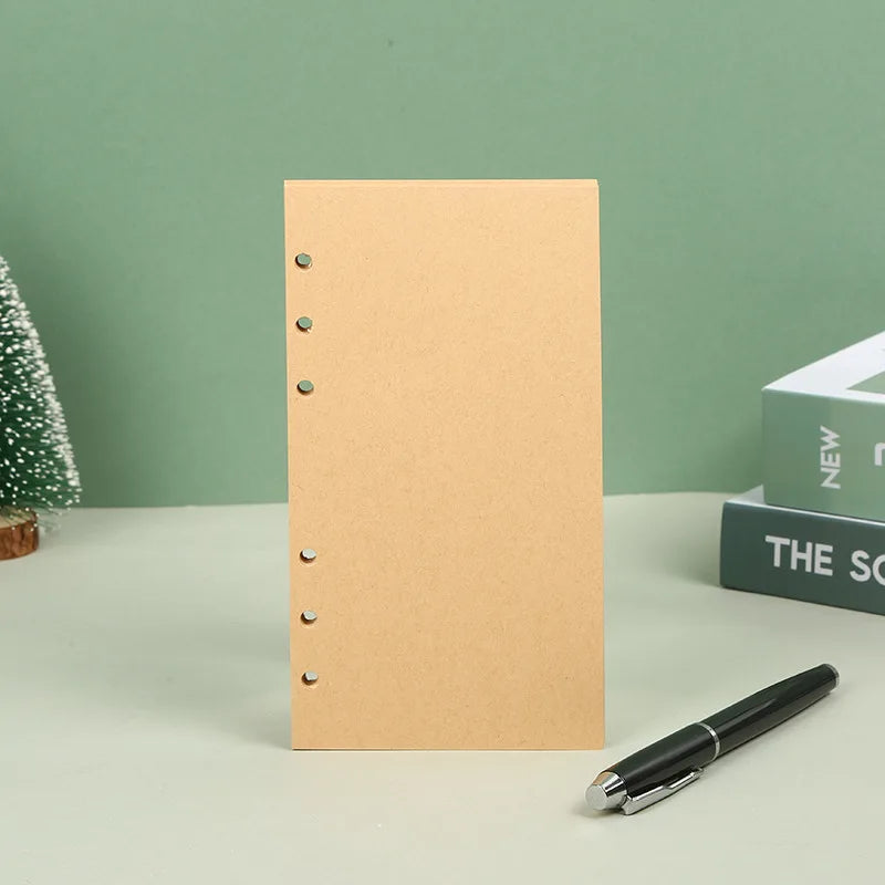 A5 A6 A7 Loose Leaf Notebook Refill Spiral Binder Inner Page Weekly Monthly To Do Line Dot Grid Inside Paper Stationery