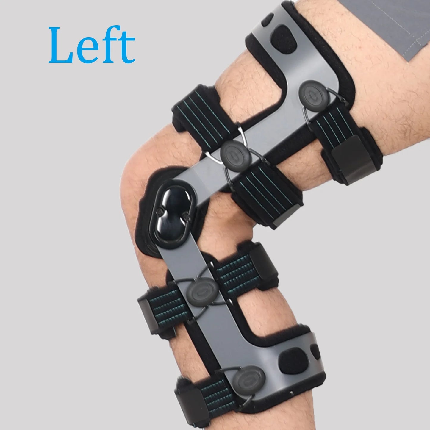  All-in-One Knee Support Brace,ACL,MCL,PCL,Ligament & Meniscus Tear Protection-Injury Preventive Hinged Brace for Men & Women