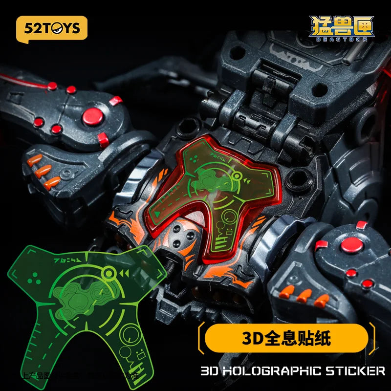 52TOYS BEASTBOX BB60-MB SMELT Scorpion Transforming Action Figure Chinese Original Designer Collectible Toy Mecha Model Gift