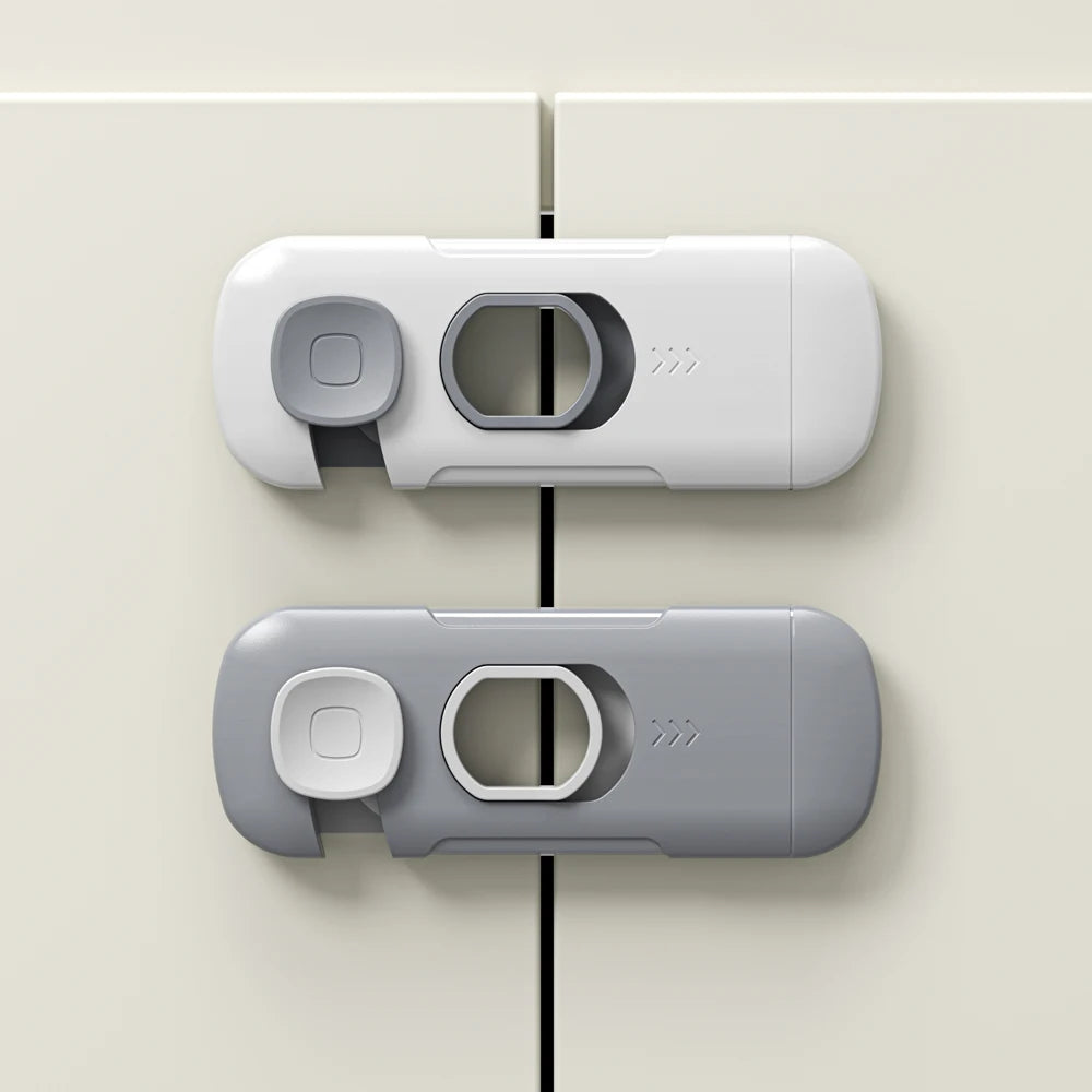 1/2/3/5pcs Child Safety Cabinet Lock Security Protection Home Refrigerator Safety Buckle Baby Anti-Pinch Hand Drawer Door Locks