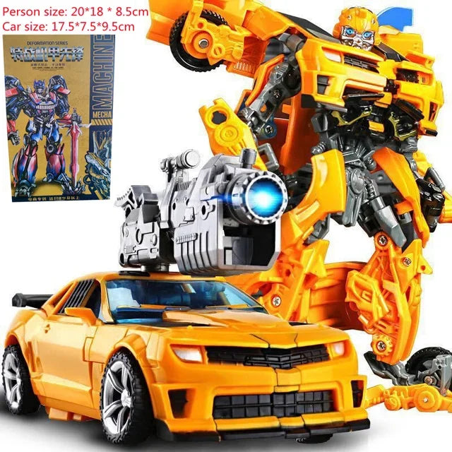 Transformation Toy Robot Figure Movie Classic Autobot Commander Dual Sword Christmas Gift Birthday Toys