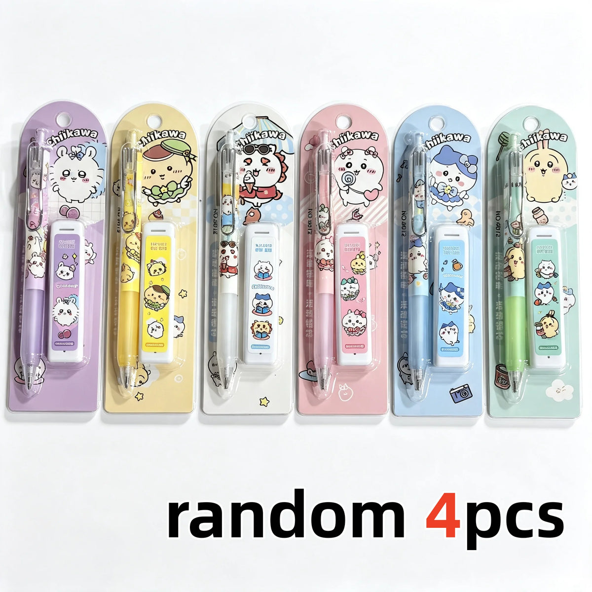 2026 Stylish Automatic Pencil Set Anime Merchandise Cute Girly Writing Lead Resistant for Students