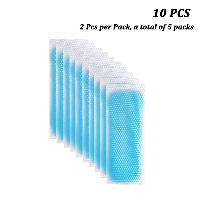 Summer Ice Cool Patch Adults Hot Reducer Stickers Instant Relief Cooling Patch for Sports Travel Camping Hiking Walking