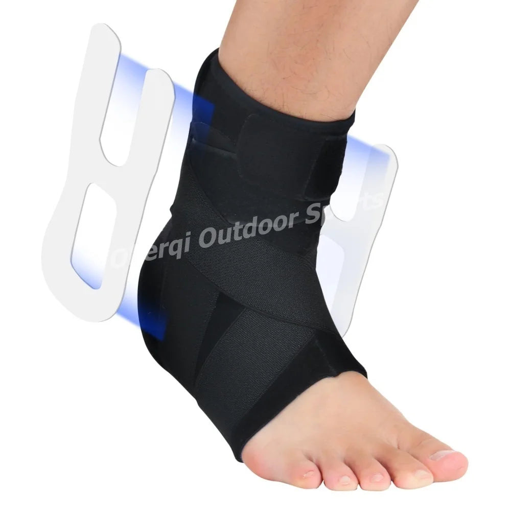 1PC Ankle Brace Adjustable Lace Up Ankle Support for Sprained Injury Recovery Ankle Stabilizer for Basketball Volleyball Tennis