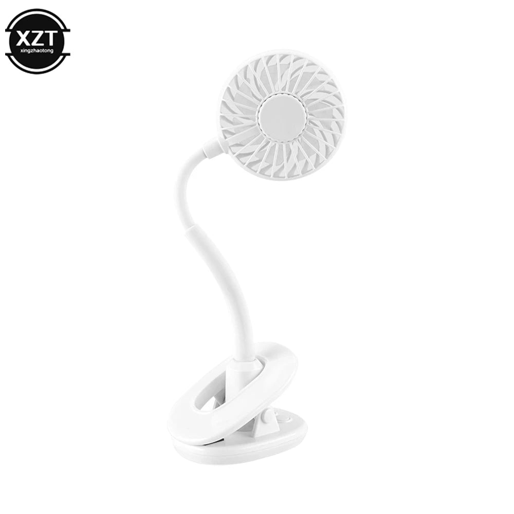 New Bendable Fan Car Seat Clip Fan Aroma Diffuser Mini Usb Charging Small Fan Mute Desktop Fan Baby Stroller Summer Cooling Fans