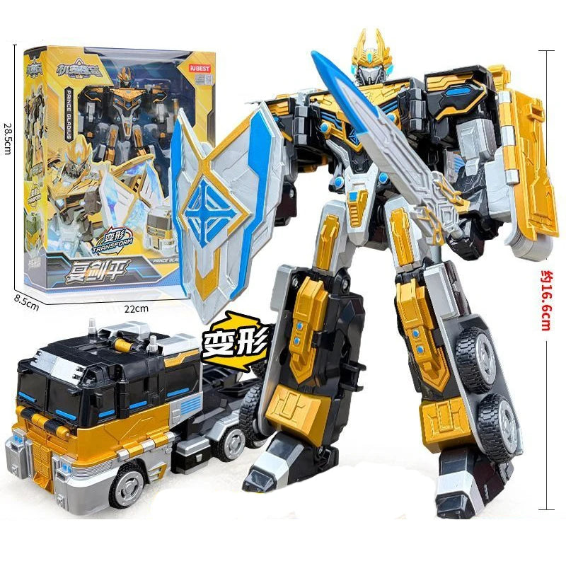 Special Agent Machine Transformation Alliance Bule Cop Cars Train Action Figure Deformation Robot Dual Form Mecha Model Toys