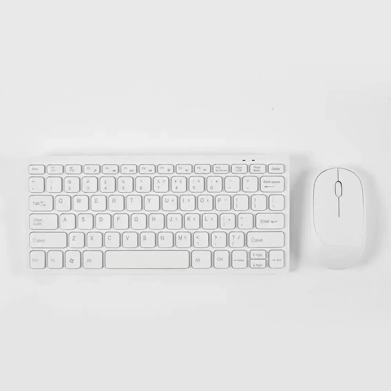 2.4G Wireless Keyboard and Mouse Protable Mini Keyboard Mouse Combo Set For Notebook Laptop Mac Desktop PC Computer Smart TV PS4