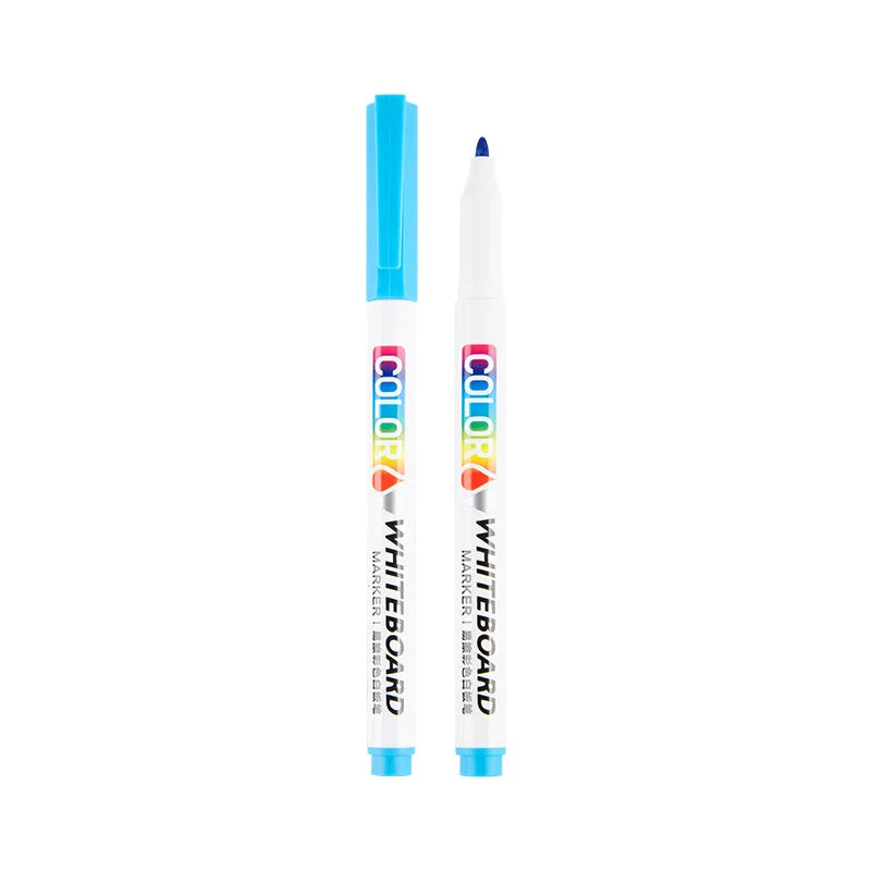 12 Color Blackboard Pencil Markers Erasable Water-based Marker Pen Non-toxic Writing and Drawing Learning Pen for Children
