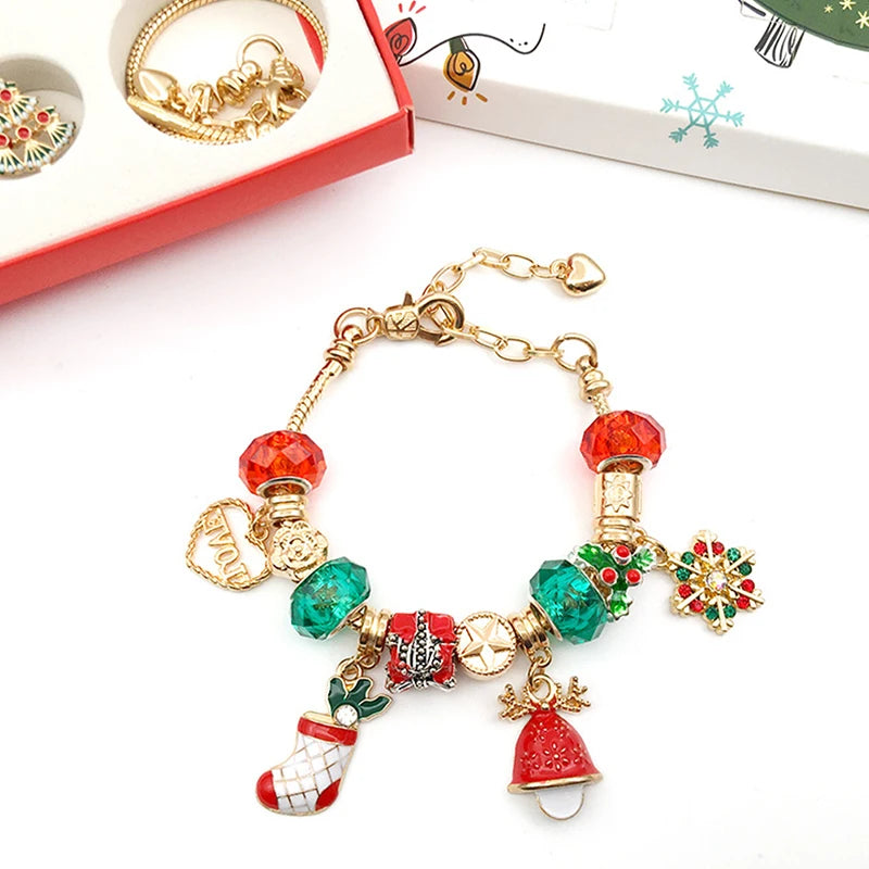 Necklace & Bracelet Advent Calendar – 24 DIY Christmas Jewelry Blind Boxes