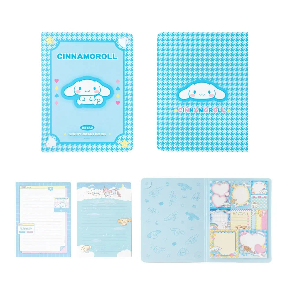 Kawaii Cute Sanrio Convenience Book My melody Kuromi Hello Kitty Note Book Paste Notepad Stationery Student Birthday Gifts