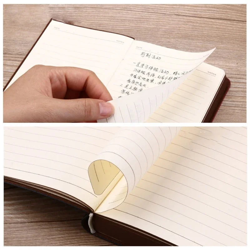 2026 New Portable Vintage Leather Notebook Diary Journal Stationery Gift Portable And Easy To Use