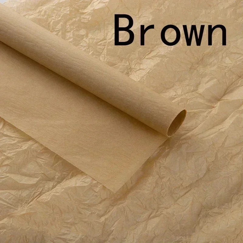 10Pcs 50*66cm Tissue Paper Flower Bouquet Wrapping For Florist Wedding Birthday Party Gift Packing Decor DIY Crafts