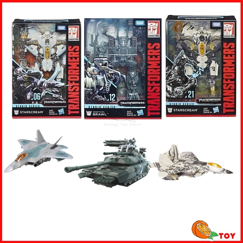 In stock Transformers toys Studio Series V-Class KO Brawl Starscream Brawl Model Robot Collection Action Figures Toys Gifts