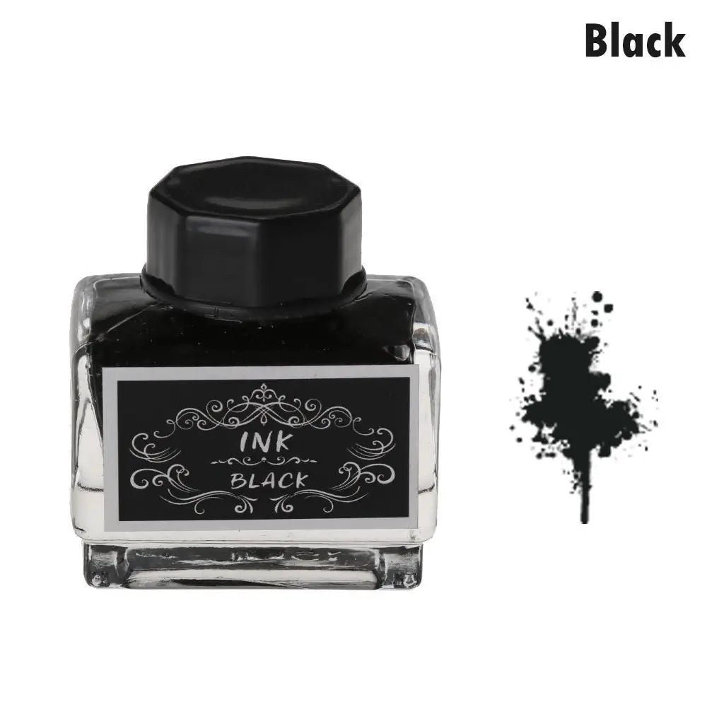 Carbon-free Ink For Fountain Pen 15ml Non-carbon Ink Fountain Pens Stationery Pen Ink Bottle Printer Chemical Ink