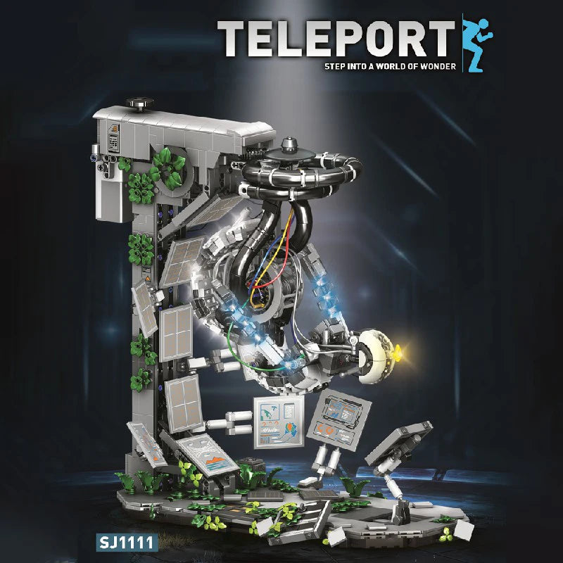 GLaDOS - Portal 2 with Motor LED Building Blocks Sets Creative Technicial Assembly Brick Model Kit Adults DIY Gift 1976PCS