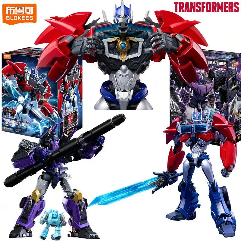 BLOKEES Transformers Legendary Edition Optimus Prime Tarn Action Figure IDW Transformation Comic Collectible Model Toys Gift