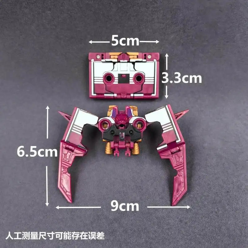 Generic G1 Masterpiece P1315 New Version Transformable Bat Cassette Robot Collectible Action Figure Toy For Kids New Year Gift
