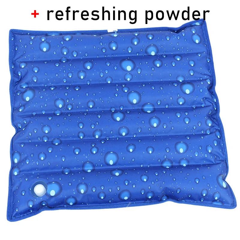 Summer Thickened Cooling Ice Water Cushion - Waterproof Cool Office Home Chair Pad