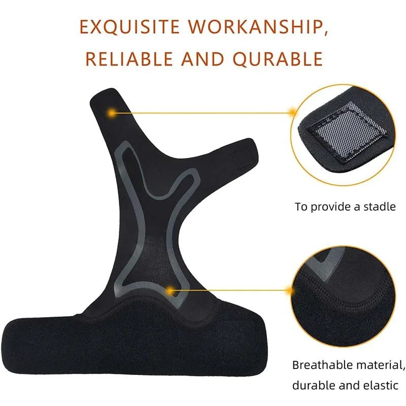Adjustable Ankle Brace for Sports Injury Recovery Compression Support Wrap for Pain Relief and Stability