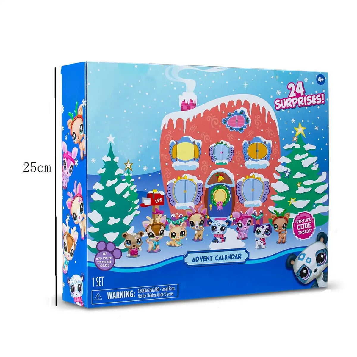 Little Pet Mystery Figure Advent Calendar – Collectible Surprise Toys