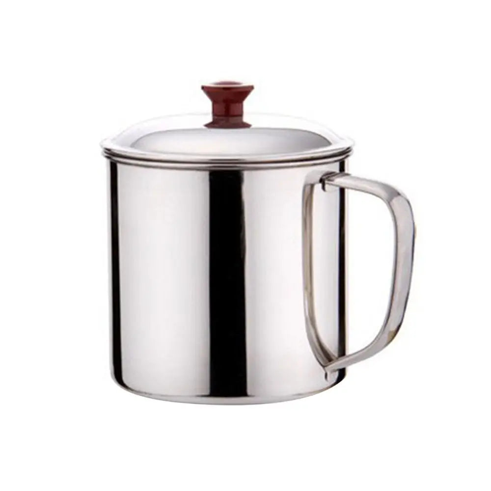 Portable Stainless Steel Tea Drinking Metal Tumbler Pint Cup Camping Coffee Mug Camping Outdoor