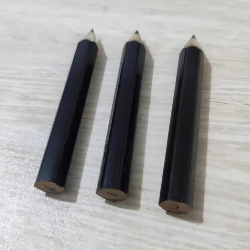 50Pcs 2.4'' Short Pencil Golf Pencil Hexagonal Rod Comfortable Grip for Adult Child Student Writing Drawing Sketching