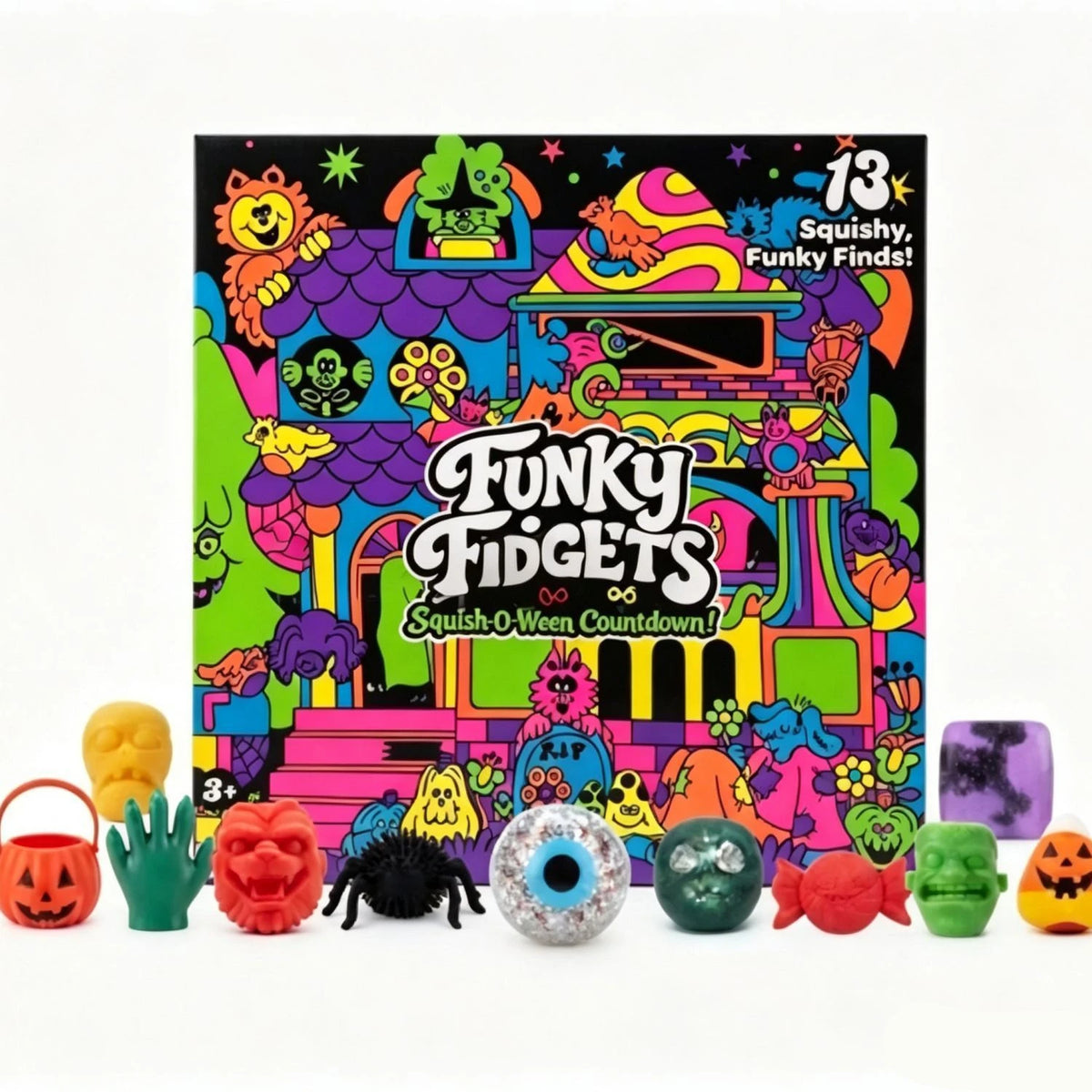 Halloween Squishy Advent Calendar – 13 Days of Spooky Slow-Rise Surprises