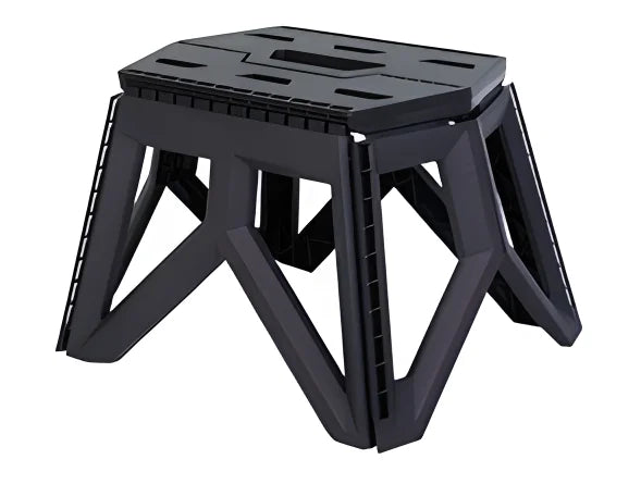 Portable Folding Chair High Load Bearing Durable Foldable Small Stool for Indoor/Outdoor Use, Camping, Hiking, Fishing, BBQ