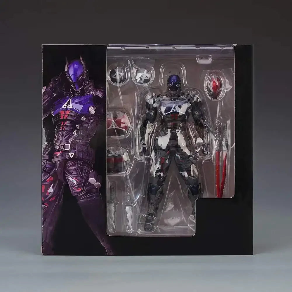 AMAZING YAMAGUCHI Arkham Knight Batman Action Figure Red Hood Robin Jason Todd Figuarts Game Model Toy Collection Kids Gift