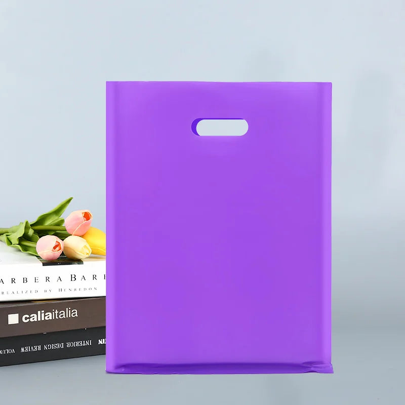 50pcs Custom Shopping Bags Reusable Party Gift Bags Corporate Promotion Event Promotional Packaging Bags with Logo Printing