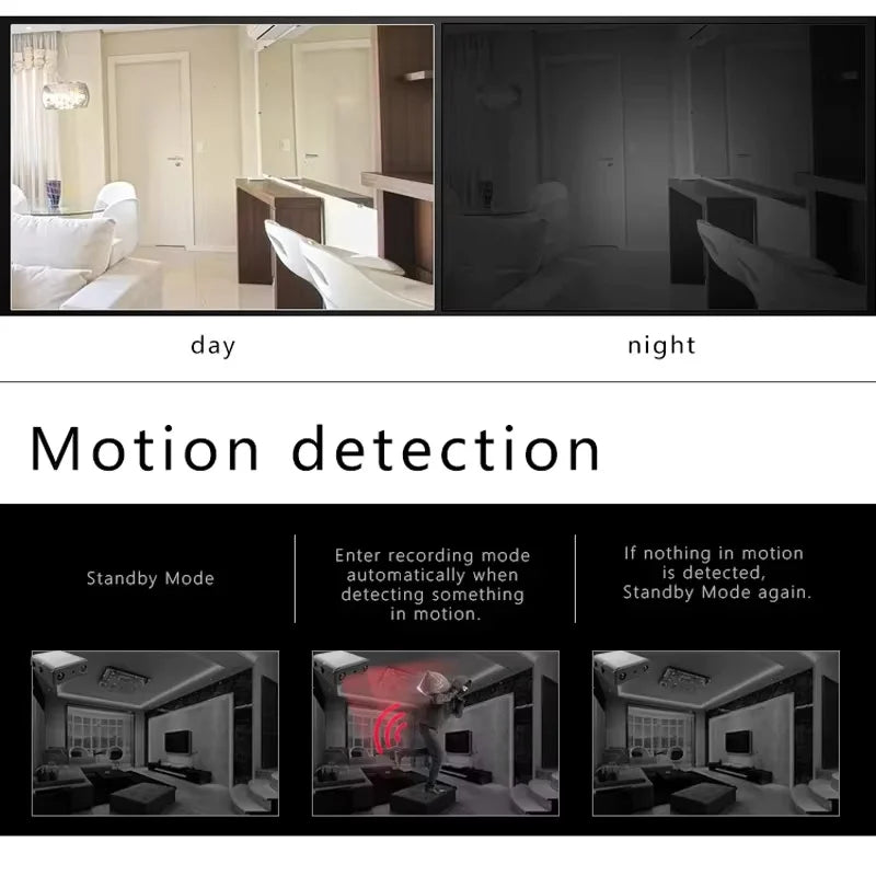 XD Mini Camera Full HD 1080P Surveillance Home Security Camcorder Night Vision Micro Cam Motion Detection Video Voice Recorder