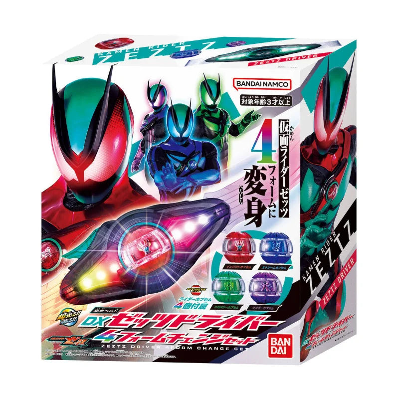 In Stock BANDAI DX Shin Kamen Rider ZZZ (Zeztz)Transformation Belt Driver Scanner Dream Capsule Collection Gift for Boys