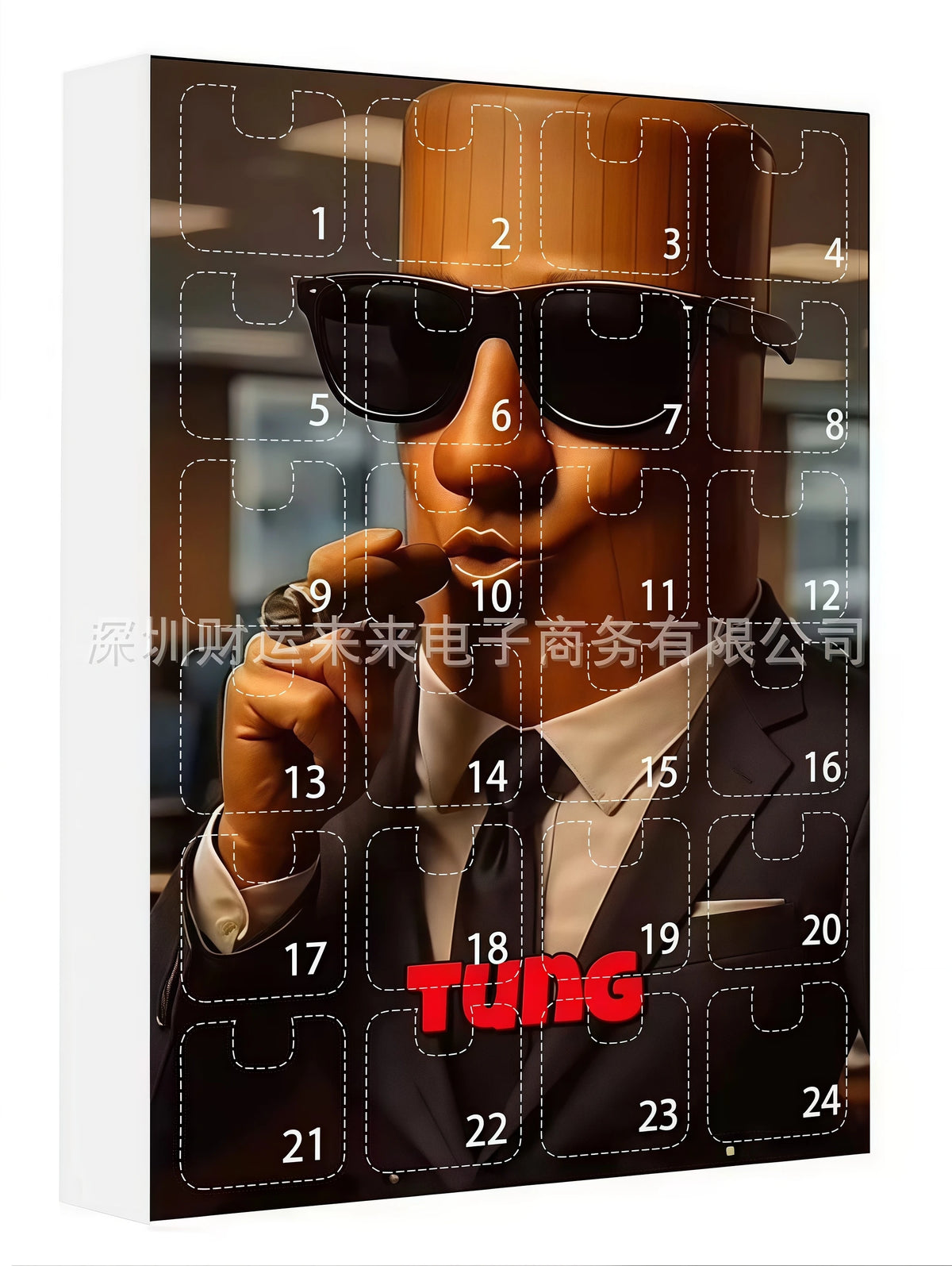 2025 Italian Brainrot Advent Calendar Tung Tung Tung Sahur Tralalelo Tralala Countdown Advent Calendar Christmas Gift 24 Days