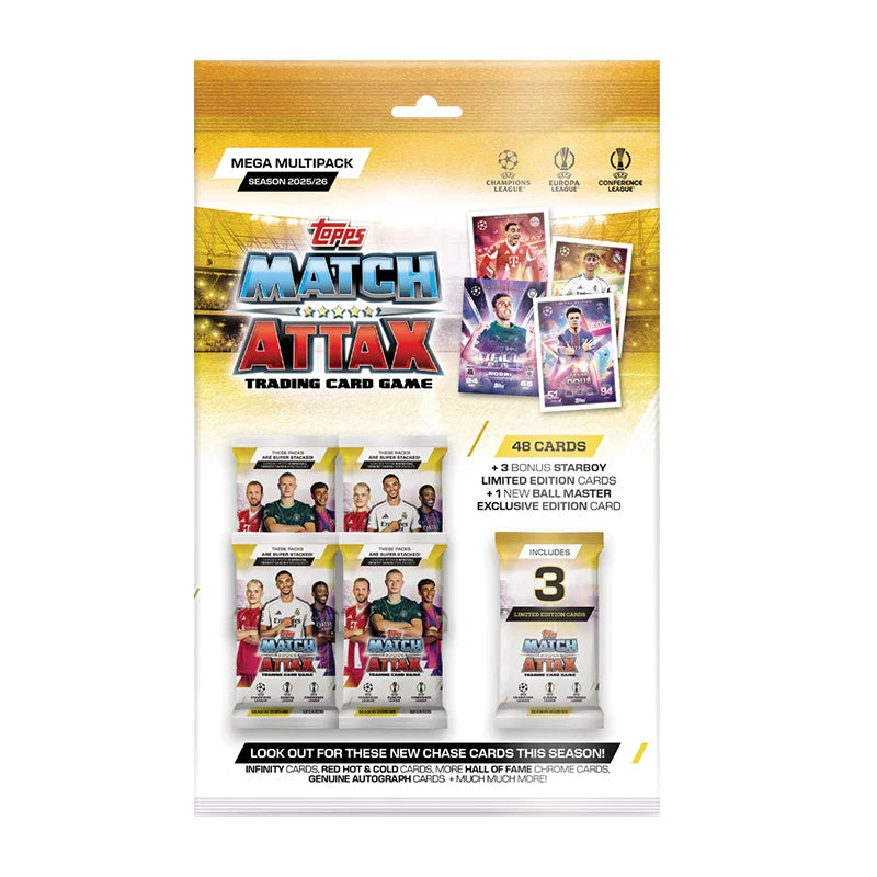 Topps Match Attax Mega Multipack Advent Calendar – Limited Card Set