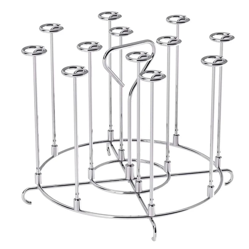 12Pcs Stainless Steel Air Fryer Oven Barbecue Stick Kitchen BBQ Skewer Grill Reusable Baking Stick Needle Kebab Cooking Tool