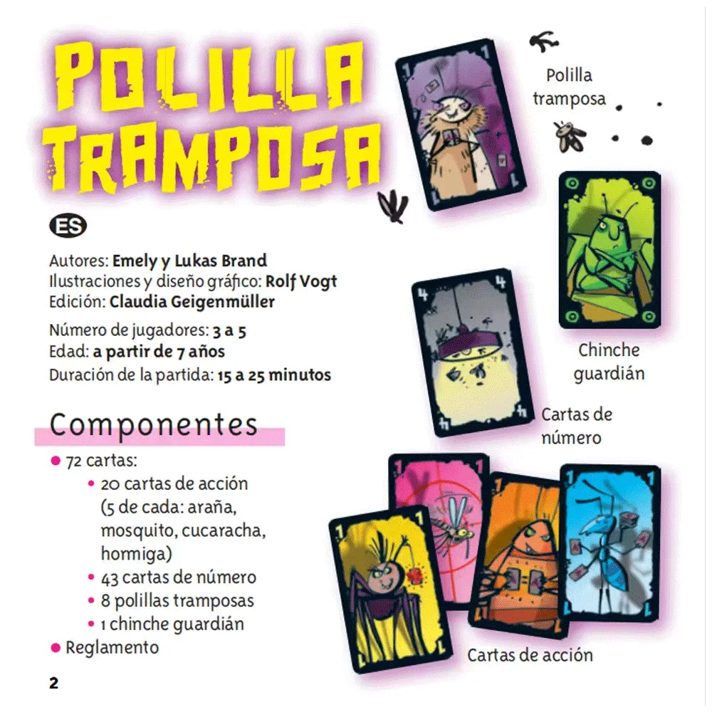 Cheating Moth Spanish Card Game For Adults Children Juegos De Mesa Español Polilla Tramposa Board Games For Family Party Games
